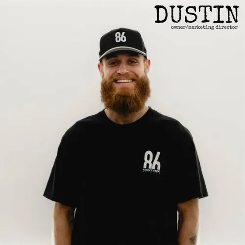 Dustin, 86 Auto Lab team member
